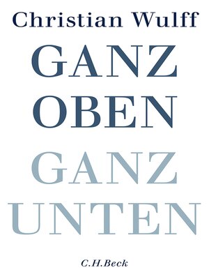 cover image of Ganz oben Ganz unten